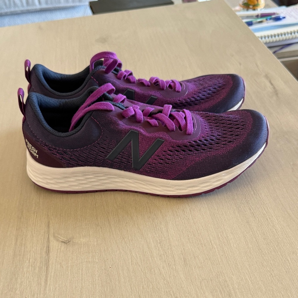 New Balance Women's Athletic Shoes in Purple and Black